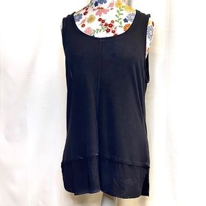 Crosby. Navy Weathered Tank Top